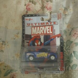 Marvel Spider-Man Blue Die-Cast Car